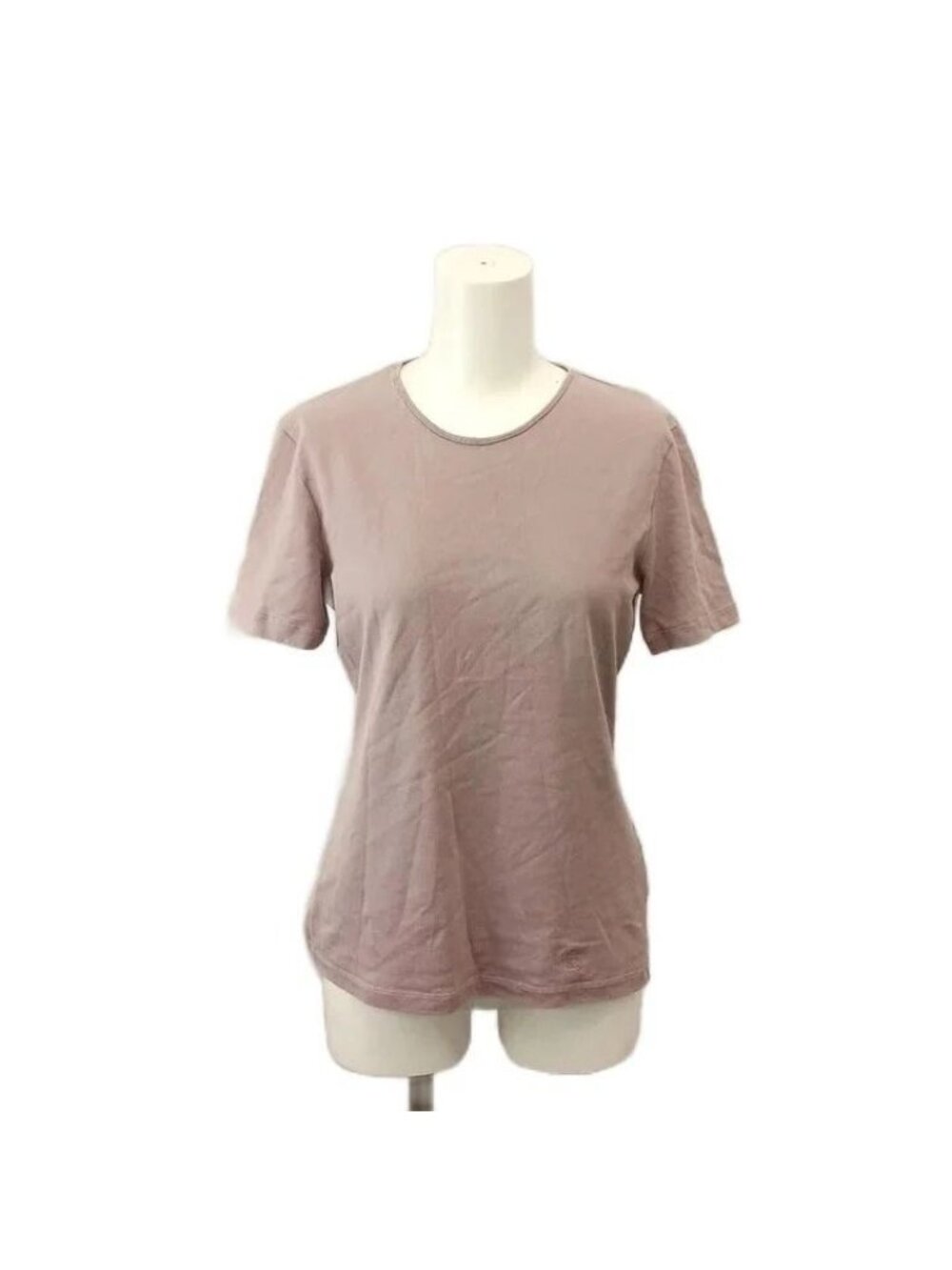 Hermes T-Shirt Crew Neck Short Sleeve Purple 38